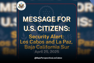 Alerta de viaje para Los Cabos y La Paz