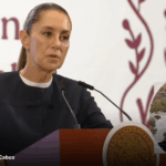 Claudia Sheinbaum hablando sobre el Rancho Izaguirre