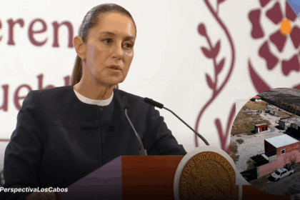Claudia Sheinbaum hablando sobre el Rancho Izaguirre
