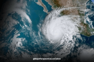 Fenómeno meteorológico sobre BCS