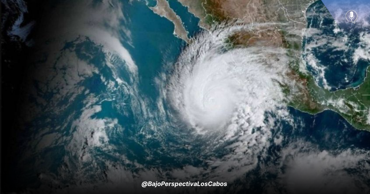 Fenómeno meteorológico sobre BCS