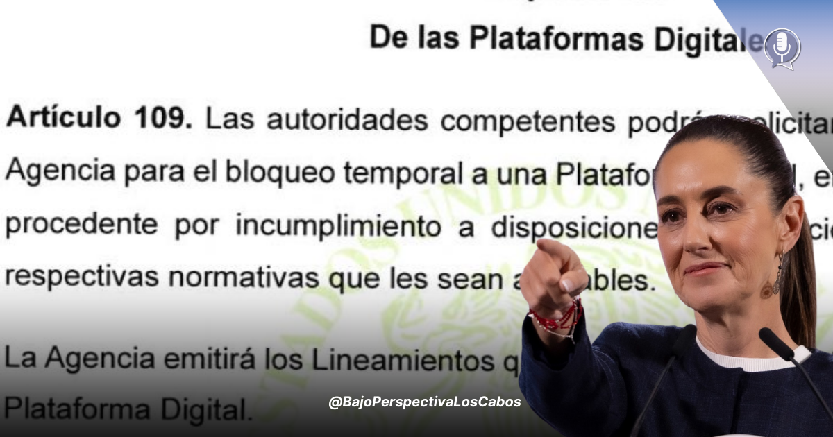 LEY DE TELECOMUNICACIONES SHEINBAUM