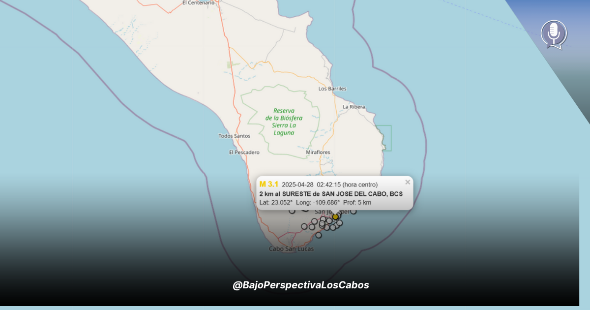 Microsismos Los Cabos