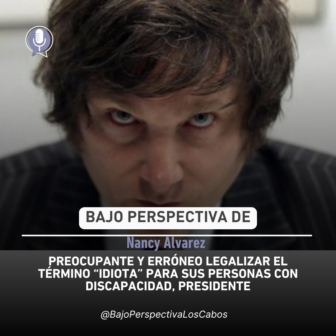 Portada de opinión sobre Milei