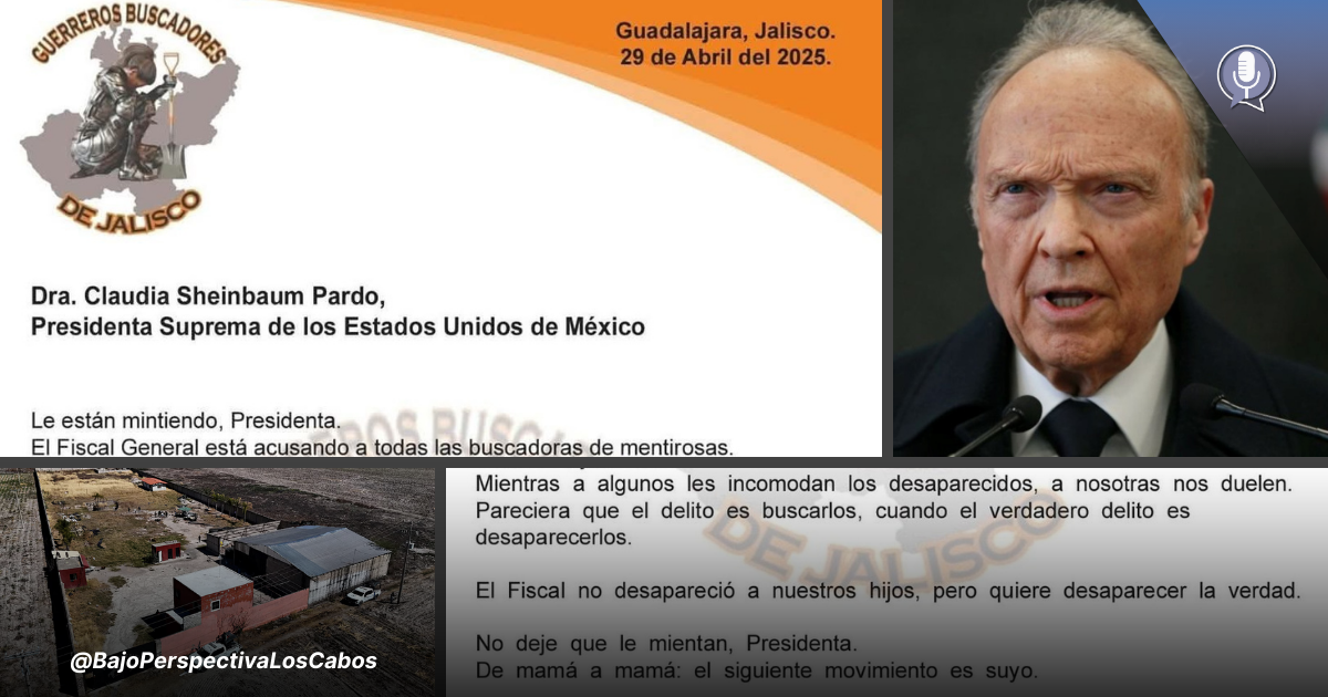 Postura de buscadoras en Jalisco sobre resolutivo de Gerzt Madero