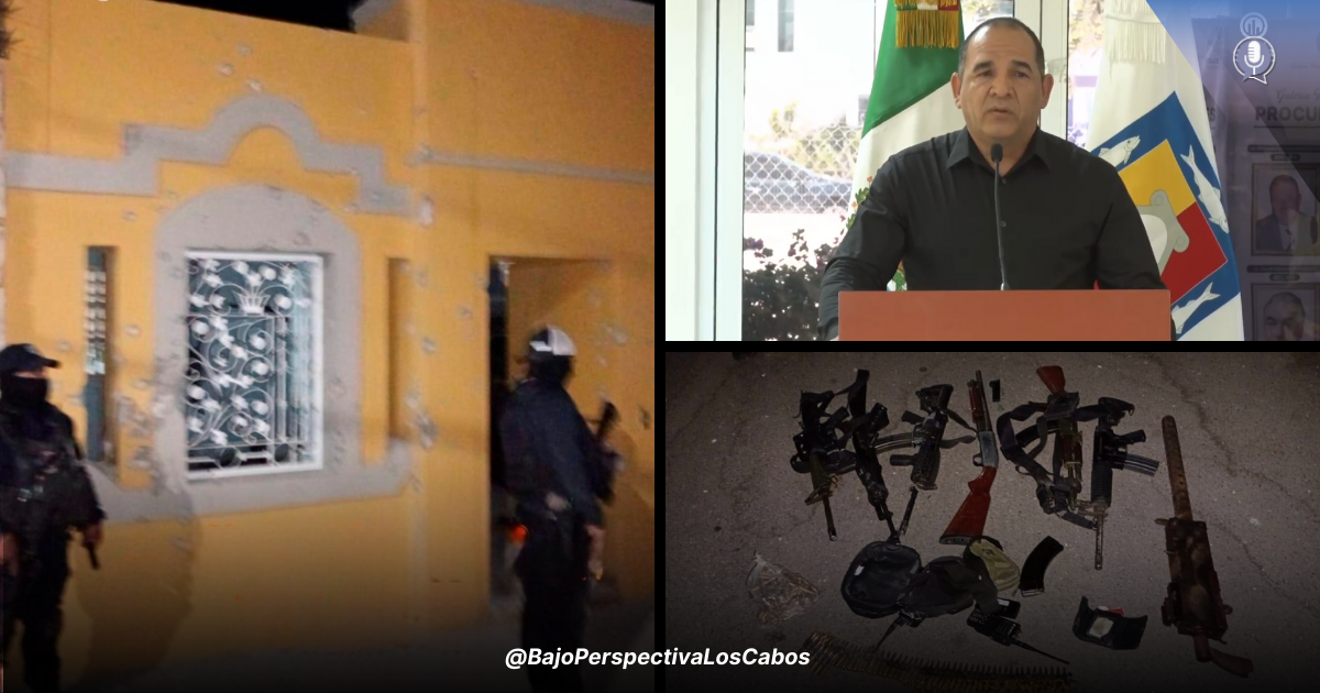 Reporte de seguridad por balacera en CSL