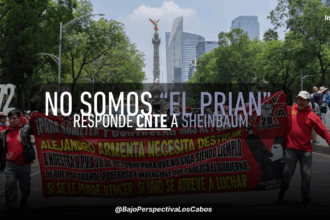 CNTE RESPONDE A SHEINBAUM