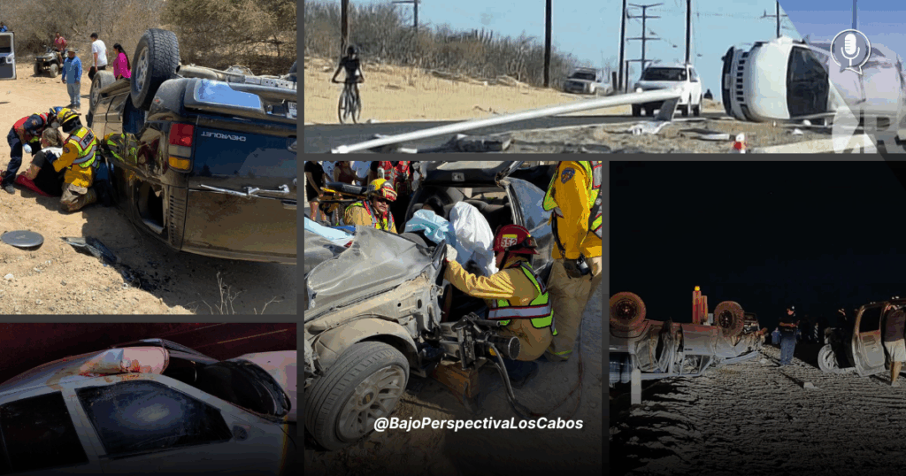 Fotos de accidentes en Los Cabos