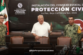 Gobernador en la instalación del consejo de PC