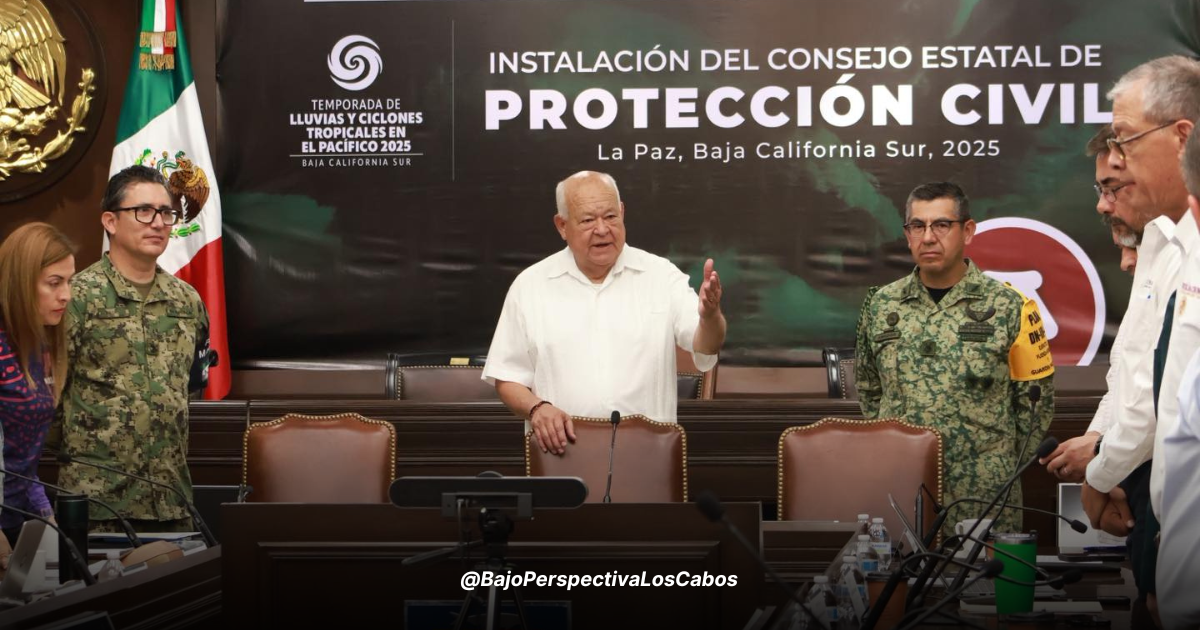 Gobernador en la instalación del consejo de PC