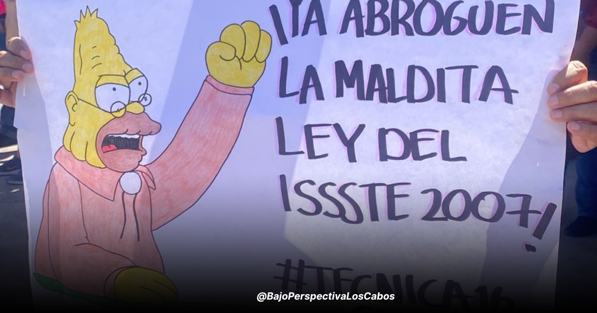 MANIFESTACIÓN MAESTROS LOS CABOS