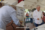 AMLO REAPARECE EN PALENQUE