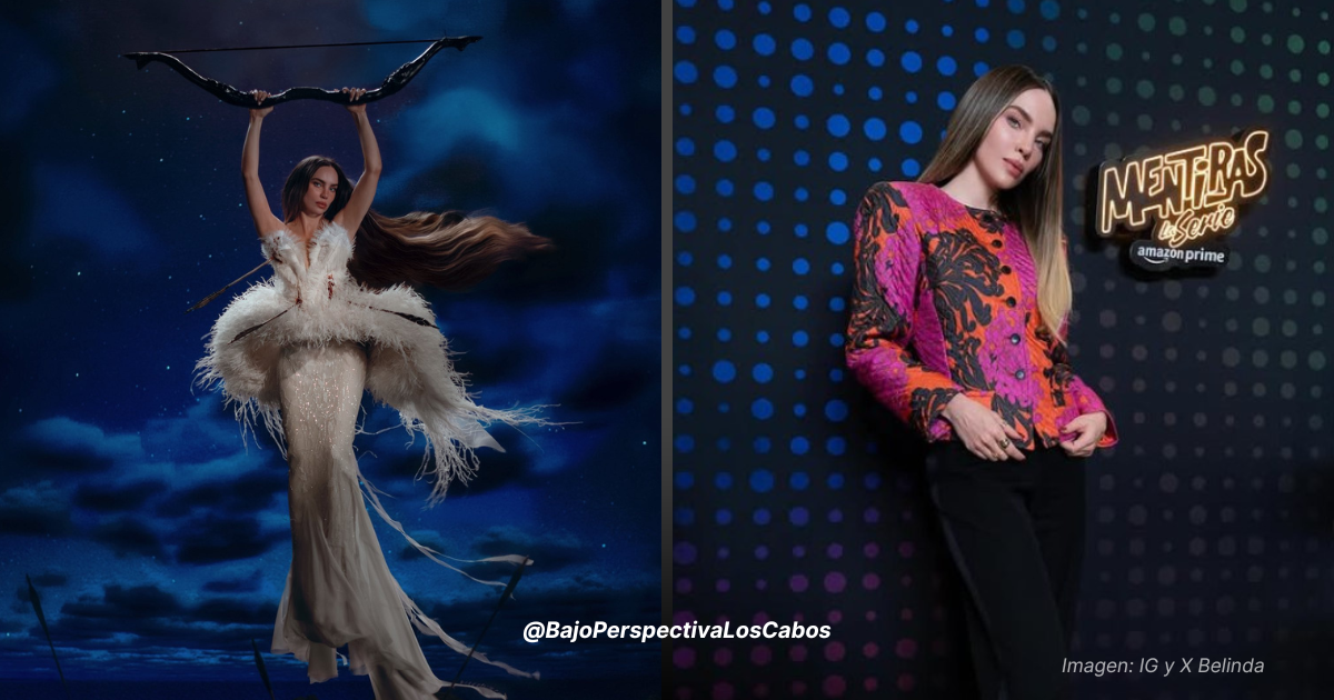 Belinda portada álbum y en el estreno de Mentiras