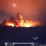 Explosión por guerra entre Israel e Irán