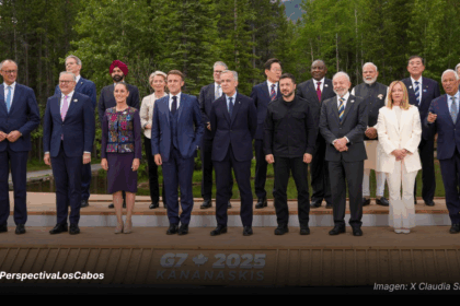 Sheinbaum en el G7 junto al resto de los líderes invitados