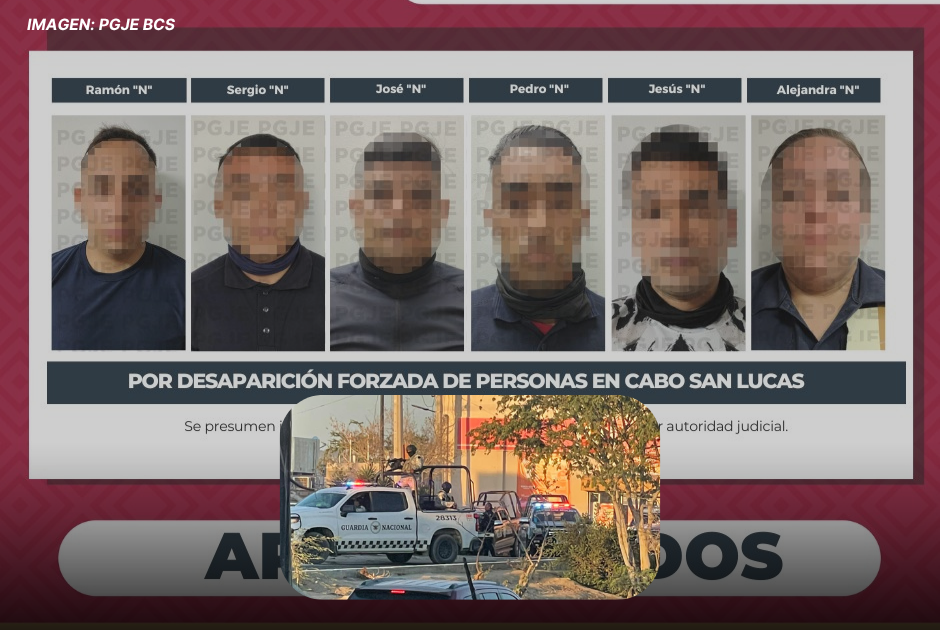 Detención de seis personas por desaparición forzada causa de detonaciones en Lomas del Sol