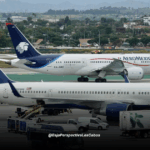 Aviones de Aeroméxico y Delta