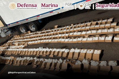 Decomiso de droga en La Paz