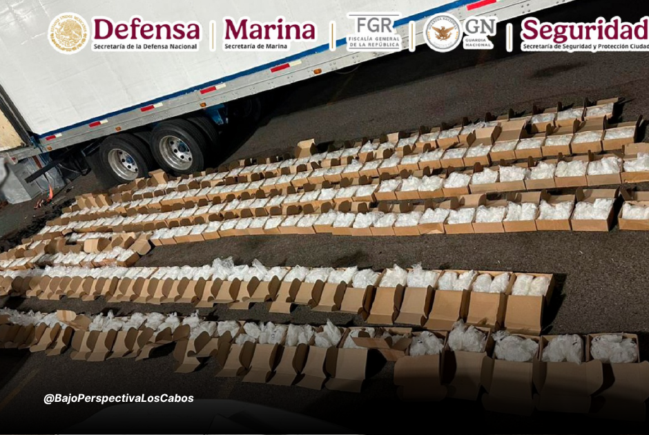 Decomiso de droga en La Paz