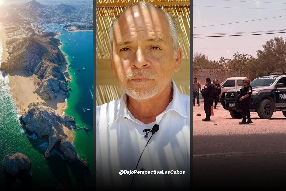 Fernando Ojeda hablando de afectaciones por violencia en BCS