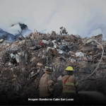 Incendio en "La Candelaria" es extinto en su totalidad, informa el Cuerpo de Bomberos de Cabo San Lucas