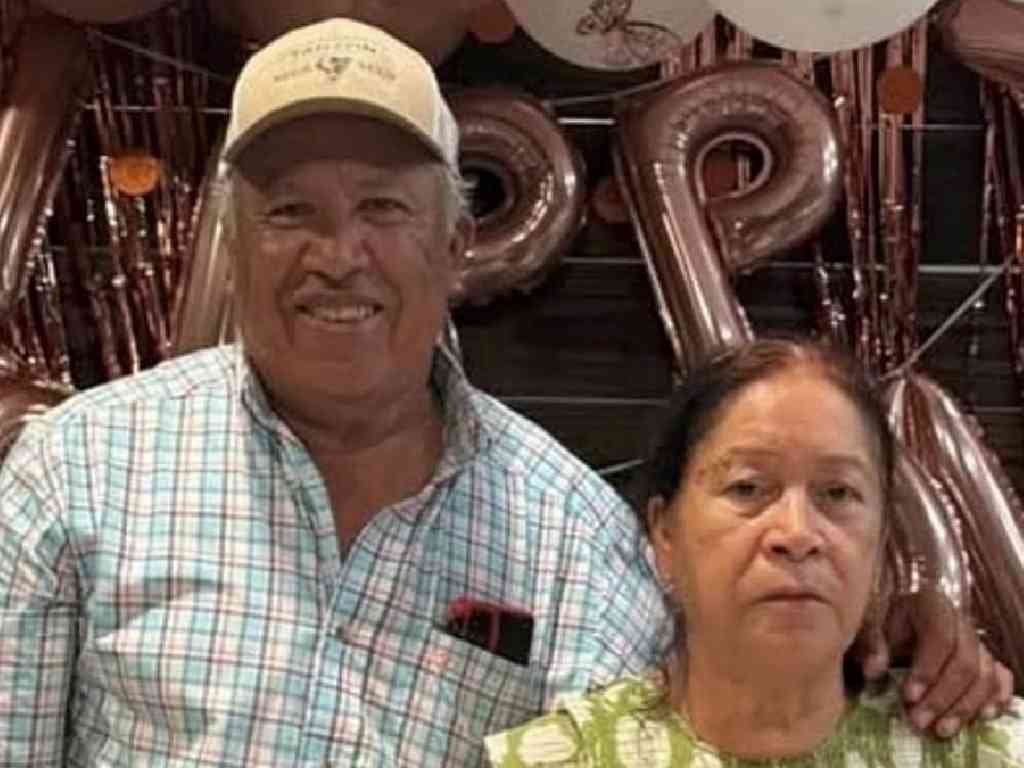 José Olivares y su esposa