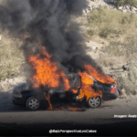 mujer lesionada balacera