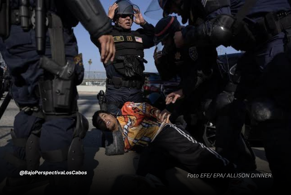 Migrante detenido en Estado Unidos tras redada