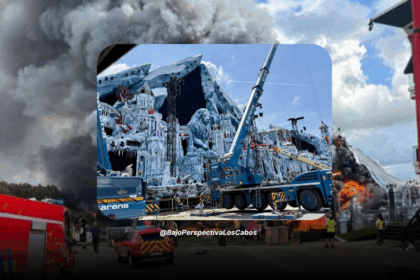 SE INCENCIA ESCENARIO TOMORROWLAND