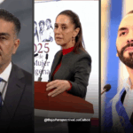 Sheinbaum, entre Harfuch y Bukele