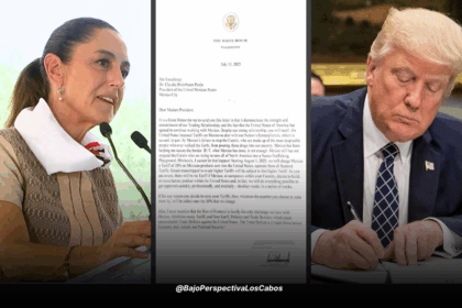 Sheinbaum hace declaraciones tras amenaza de Trump sobre aranceles