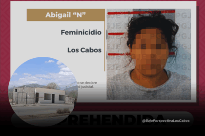 Detenida por Feminicidio en Los Cabos