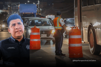 Director de seguridad hablando sobre operativos