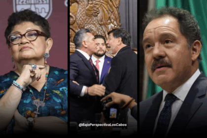 Godoy y Mier opinando sobre la agresión de Alito contra Noroña