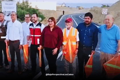 Inauguración desviación vial por obra en glorieta fonatur