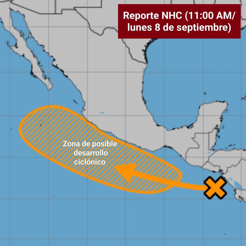 Sistema sobre el Pacífico