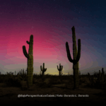 Aurora Boreal en Sonora