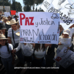 Marcha en Uruapan