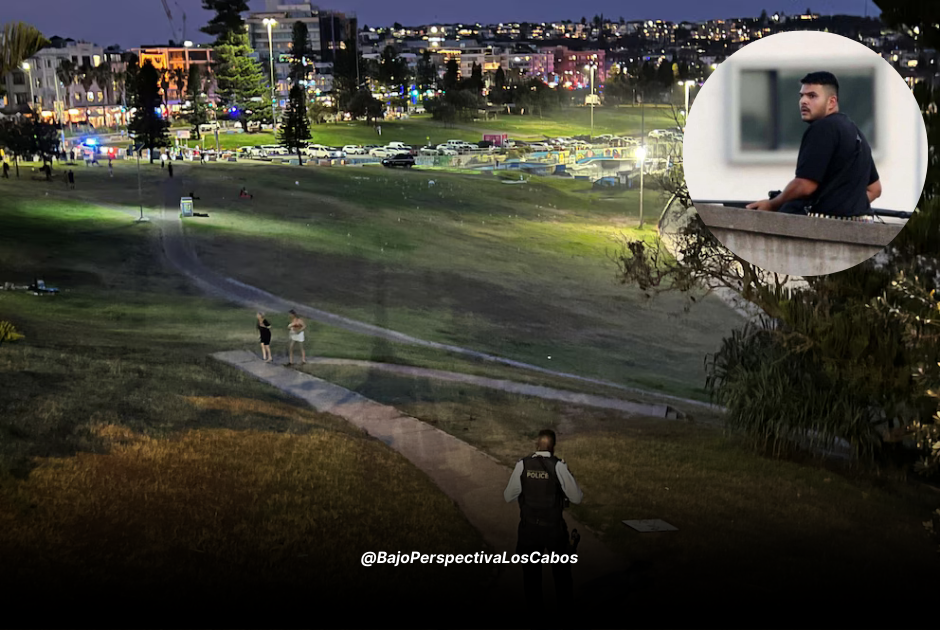 Bondi Beach y uno de los tiradores