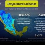 Bajas temperaturas en México