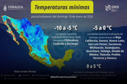 Bajas temperaturas en México
