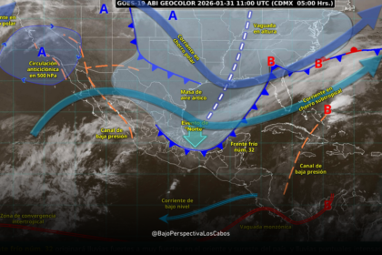 Pronostico de frio por frente no. 32