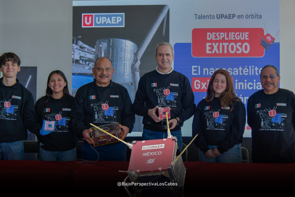 Equipo que lanzó el GXIBA-1