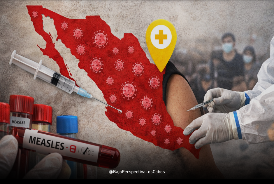 México lidera casos de sarampio en América
