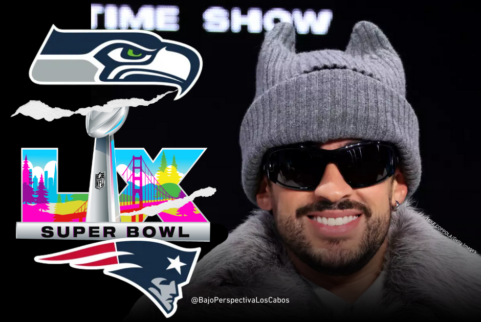 Super Bowl equipos que se enfrentan y Bad Bunny como artista de medio tiempo